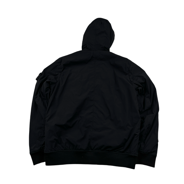 Stone Island 2019 Black Comfort Tech Composite Jacket - Medium