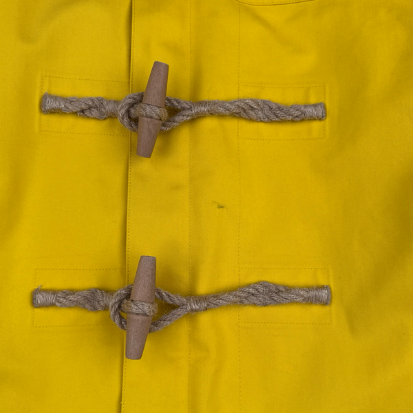 Ralph Lauren Waterproof Yellow Rain Jacket - Medium