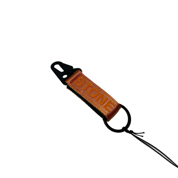 Stone Island 2023 Orange Keychain Belt Hook