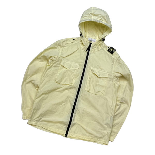 Stone island naslan light online hooded overshirt