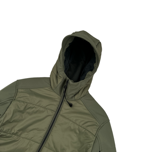 CP Company Khaki Soft Shell R Zipped Padded Jacket - Age 14