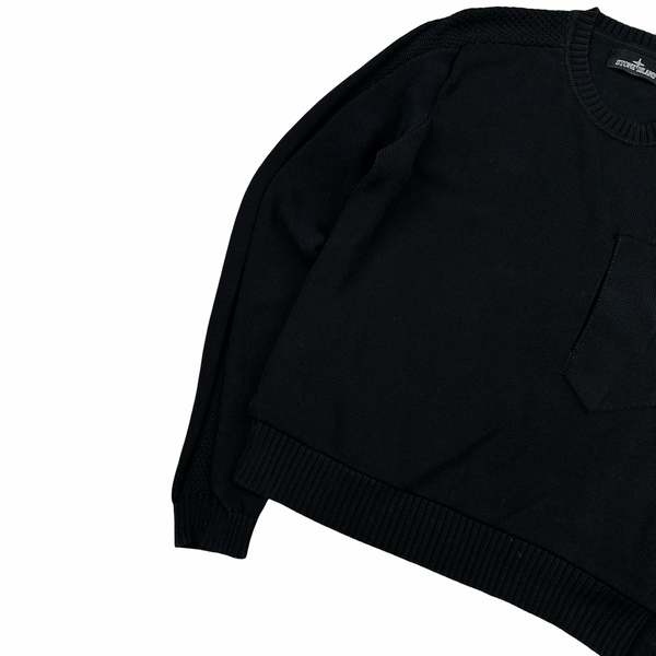 Stone Island 2020 Shadow Project Twist Knit Crewneck - Small