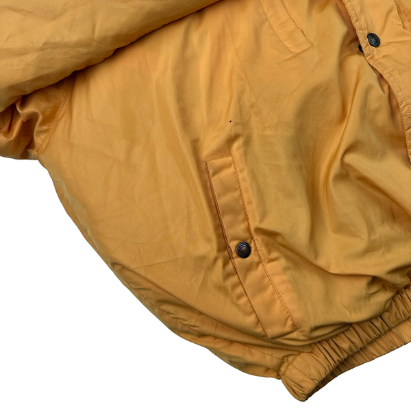 Ralph Lauren Polo Sport Yellow Padded Down Puffer Jacket - Large