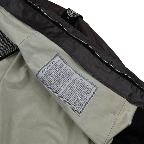 Stone Island 2010 Brown Heat Reactive Jacket - 3XL