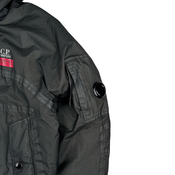 CP Company Grey Gore G-Type Ripstop Down Lined Jacket - Medium