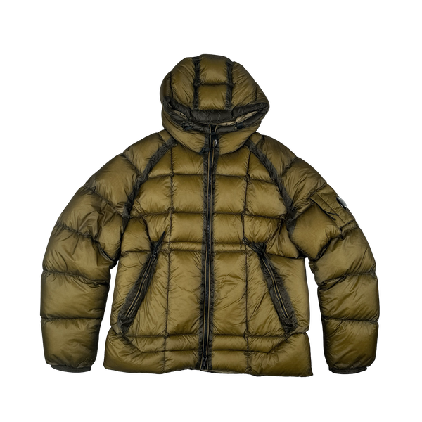 CP Company Olive DD Shell Down Puffer - 3XL