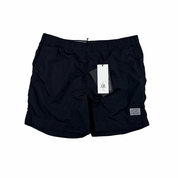 CP Company Navy Chrome Swim Shorts - Medium