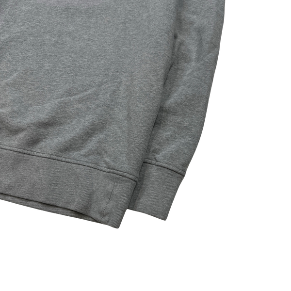 Stone Island 2017 Light Grey Cotton Crewneck Sweatshirt - Medium