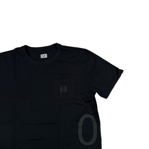 CP Company Black 002 Metropolis Graphic T Shirt - XL