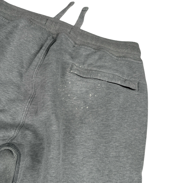 Stone Island Grey Cotton Jogging Bottoms - Medium