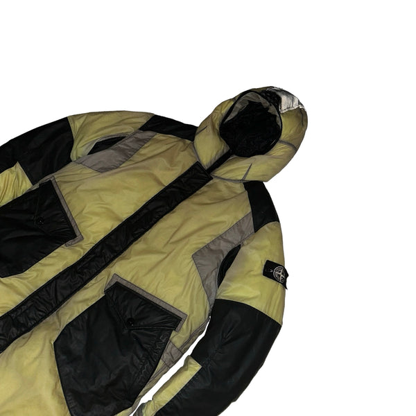 Stone Island 2016 Resin-T Shell Down Puffer Ice Jacket - Large