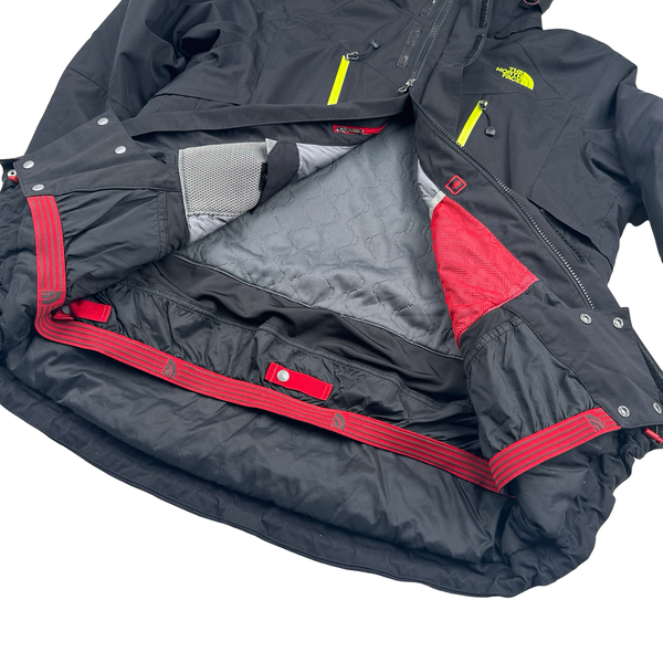 North Face Black Recco Ski Jacket Large Mat s Island
