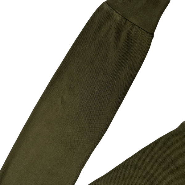 Stone Island 2013 Khaki Long sleeve Polo Shirt - Large