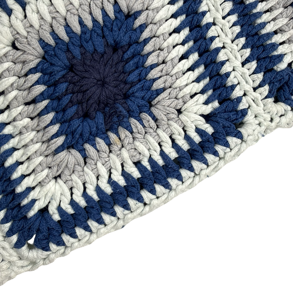 Supreme Thick Hand Woven Crochet Knit Knitted Jumper - Large