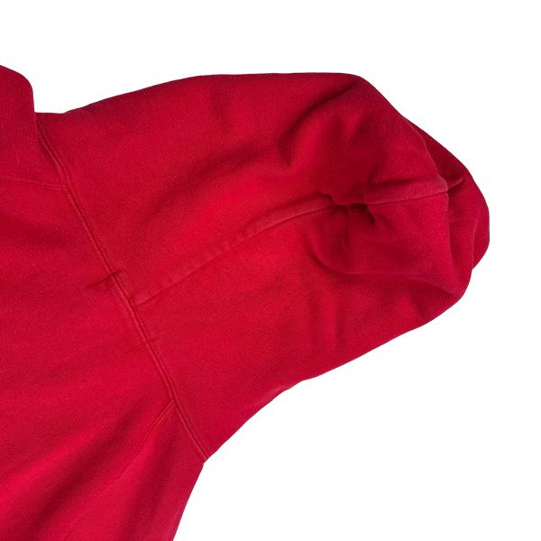 BAPE Baby Milo Red Graphic Hooded Jumper - Medium