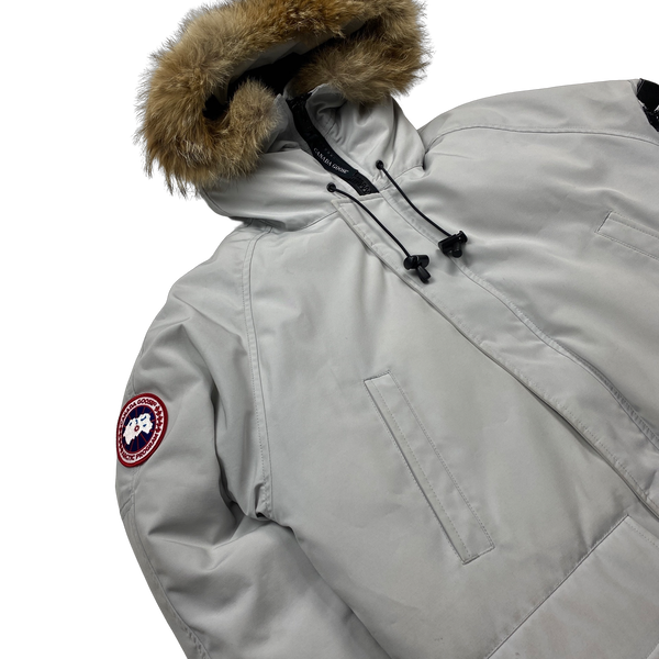 Canada Goose White Chilliwack Puffer - Small