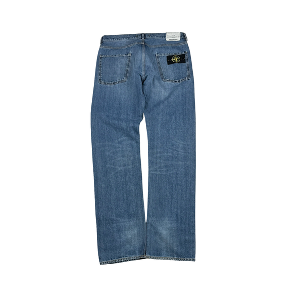 Stone Island 2010 Regular Fit Light Blue Denim Jeans - 34"