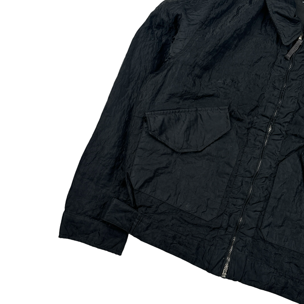 Stone Island 2001 Black Boxy Fit Jacket - Large