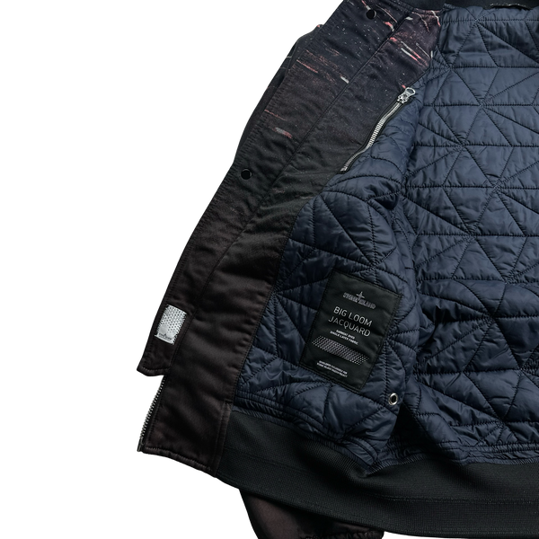 Stone Island 2017 Big Loom Shadow Project Bomber Jacket - Medium