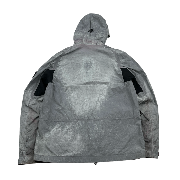 Stone Island 2017 Pink Garment Dyed Plated Reflective Mussola Jacket - Large