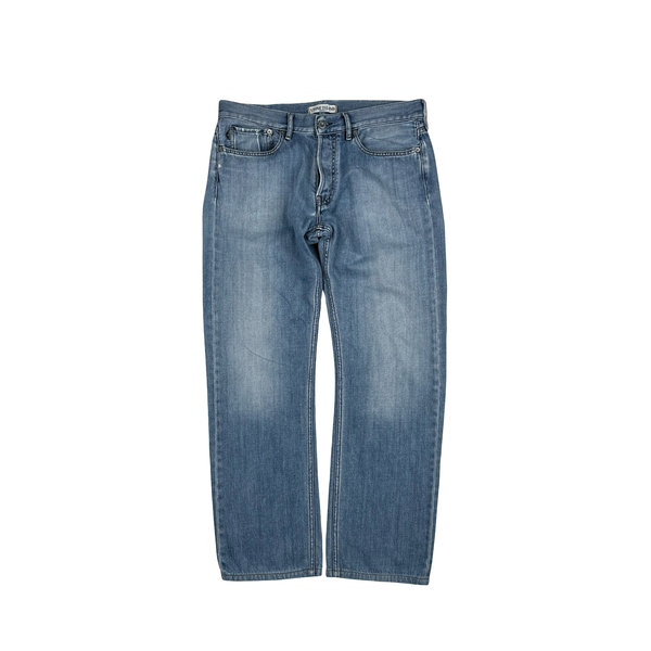 Stone Island 2010 Blue Mid Wash Regular Fit Denim Jeans - 34"