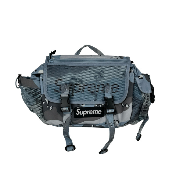Supreme Box Logo Blue Camo Cross Belt Bag