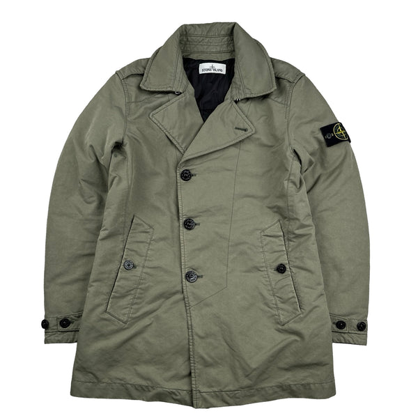Stone Island 2019 David TC Primaloft Lined Trench Coat - Medium