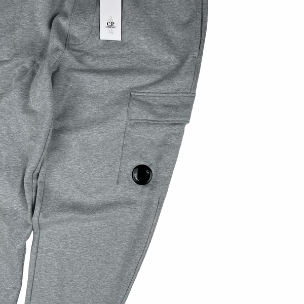 CP Company Grey Cotton Lens Viewer Joggers -  Large - XXL - 3XL