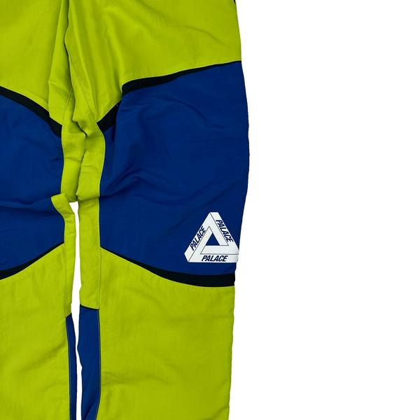 Palace Cordura Neon Blue Loose Fit Trackpants - Small