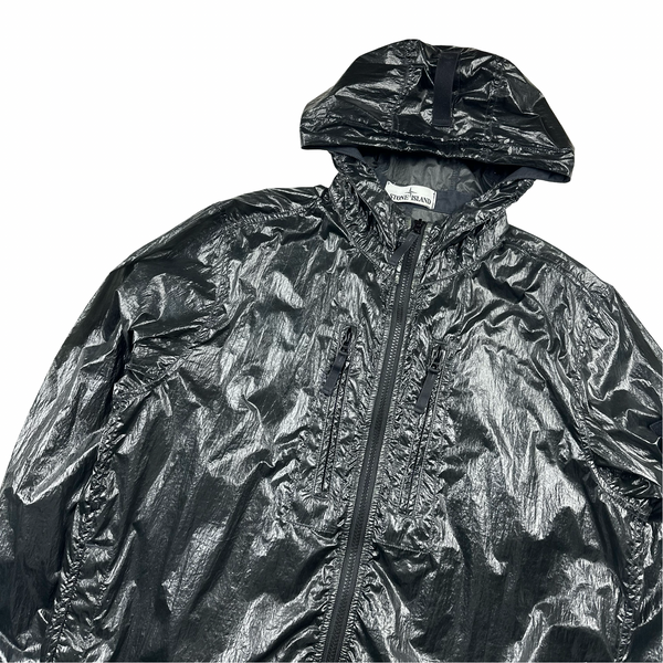 Stone Island 2021 Black Lucido TC Jacket - Medium