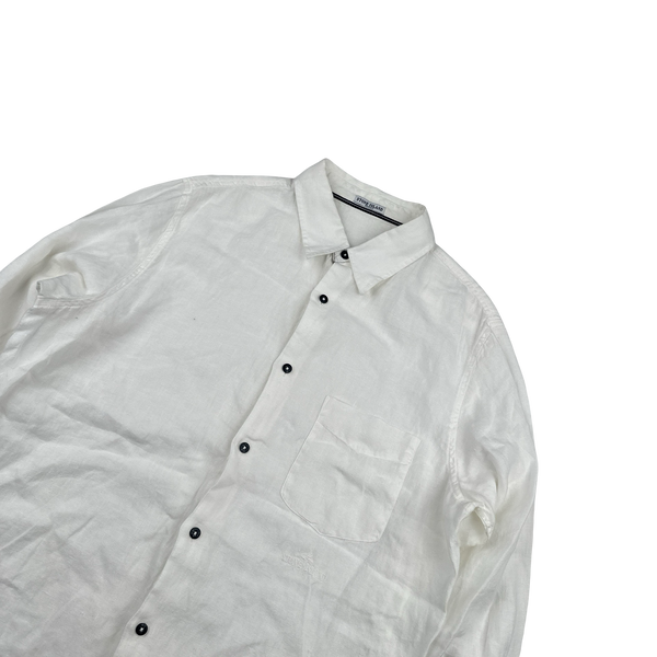 Stone Island 2006 Lino Flax Buttoned Shirt - XL