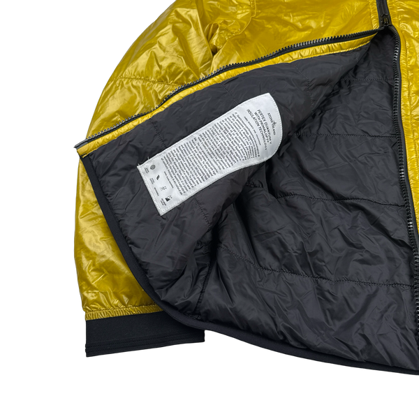 Stone Island 2018 Yellow Pertex Quantum Primaloft Jacket - Medium