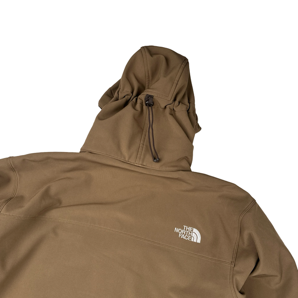 North Face Brown Summit Series Apex Soft Shell Jacket - XL