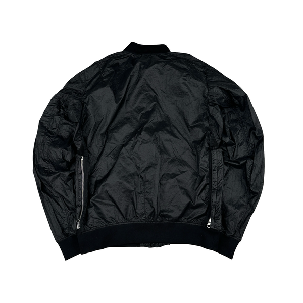 Stone Island Black 2017 Lucid Shadow Project Bomber Jacket - Small