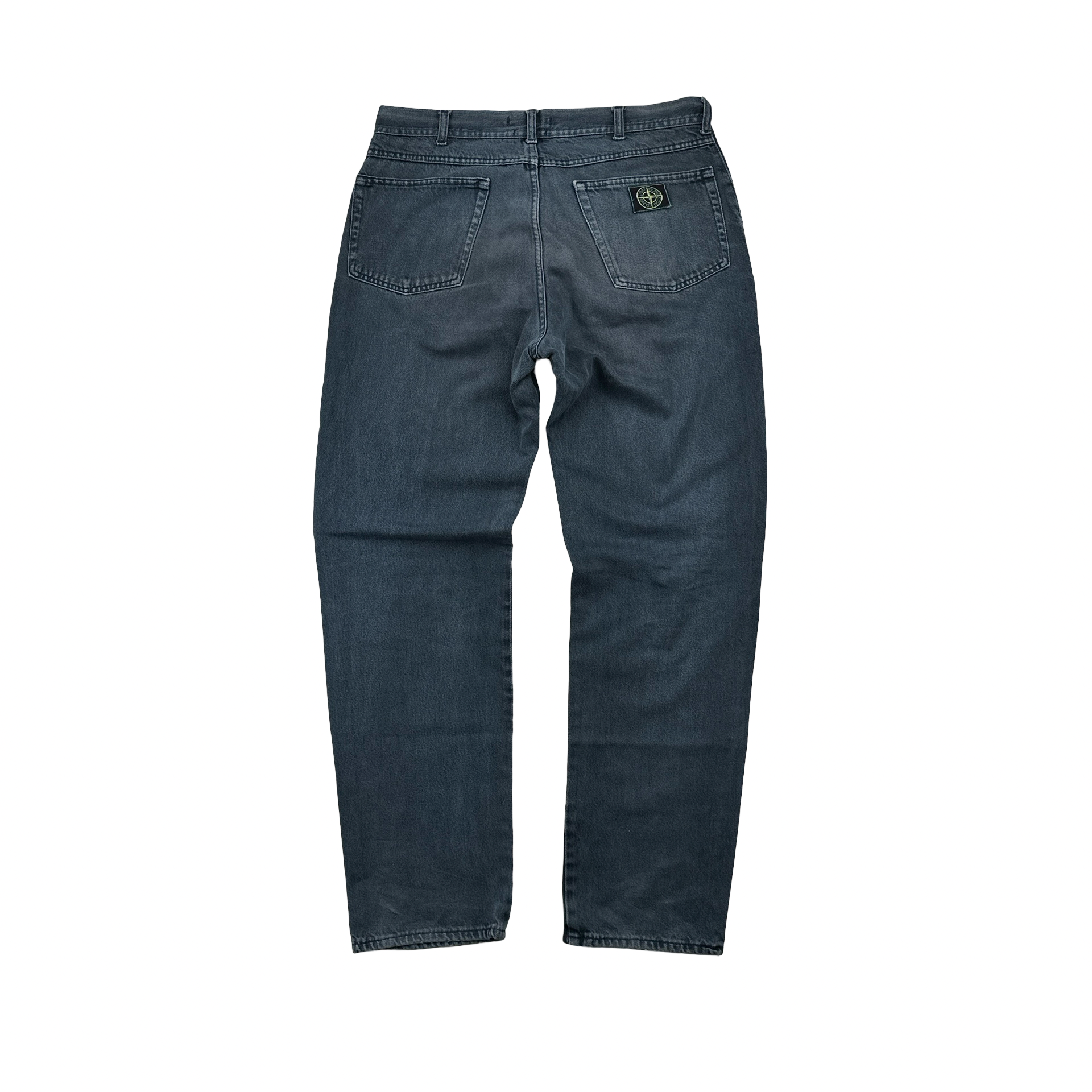 1995s stone  gleen patch 正規品 94SS】Old STONE ISLAND Garment Dyed Double Breasted Cotton Jacket Size