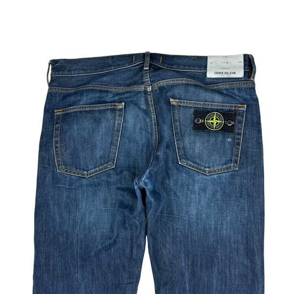 Stone Island 2014 Dark Wash Denim Jeans - 34