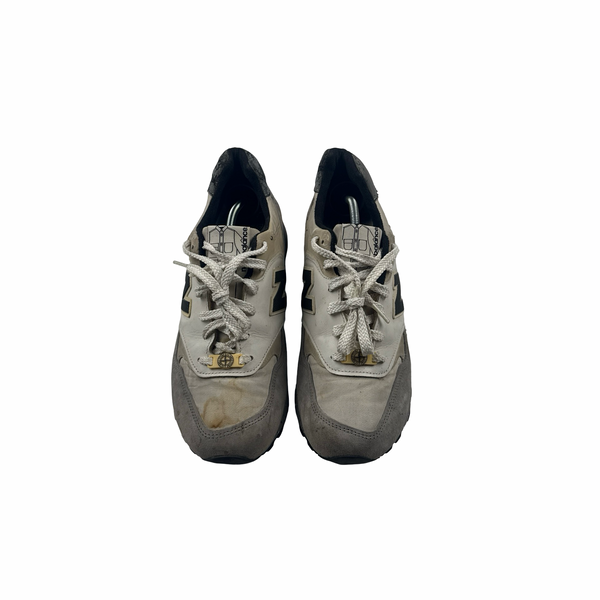 Stone Island x New Balance Grey SI 577 Trainers - UK 9
