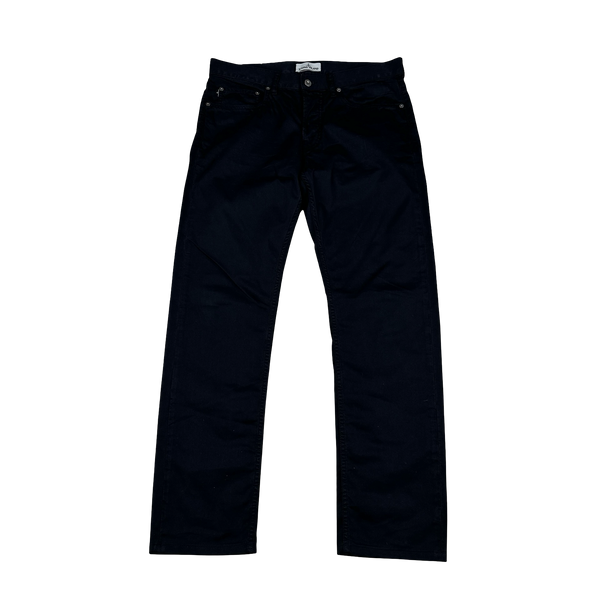 Stone Island 2017 Black Slim Fit Trousers - 32"