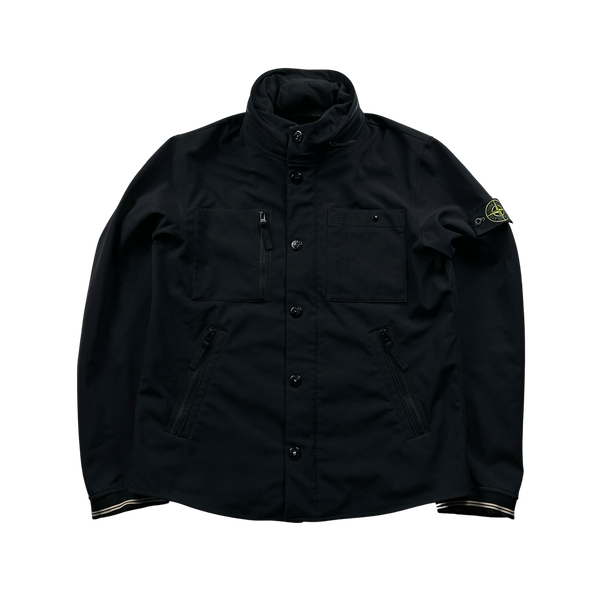 Stone Island Black 2011 Soft Shell R Jacket - Large