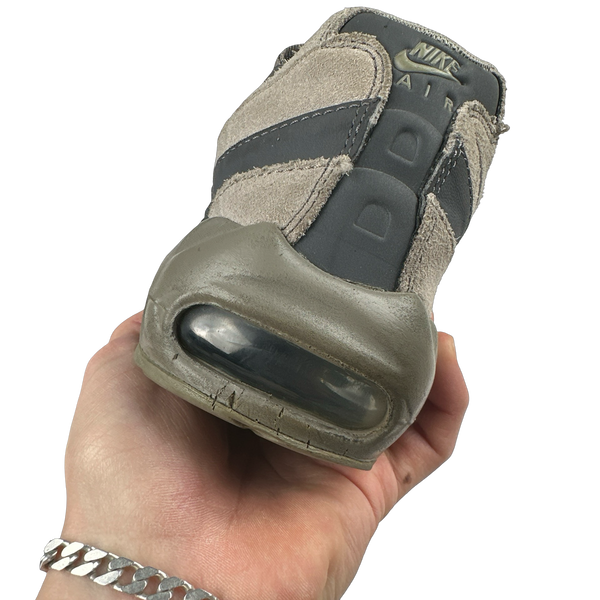 Nike Air Max 95 Suede Grey Gradient Trainers - UK 8