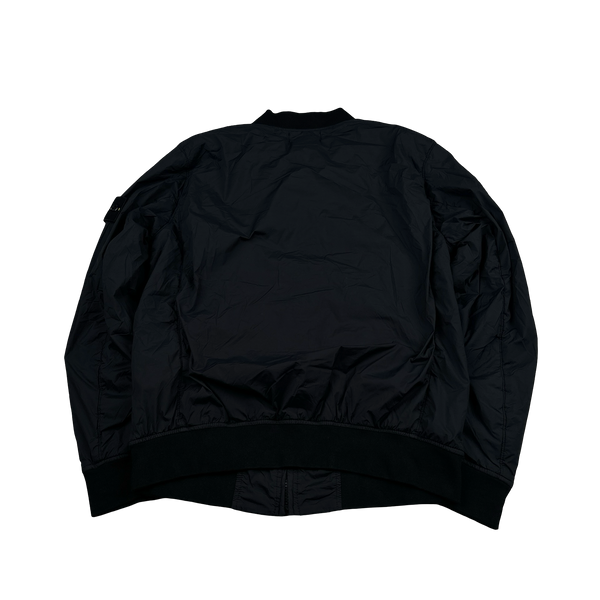 Stone Island 2022 Black Nylon Skin Touch TC Polartec Jacket - Small