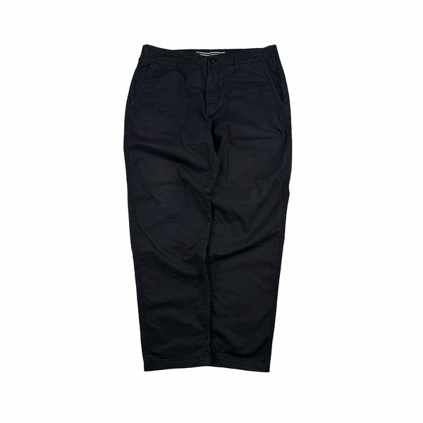 Stone Island 2023 Black Regular Fit Trousers - 34"