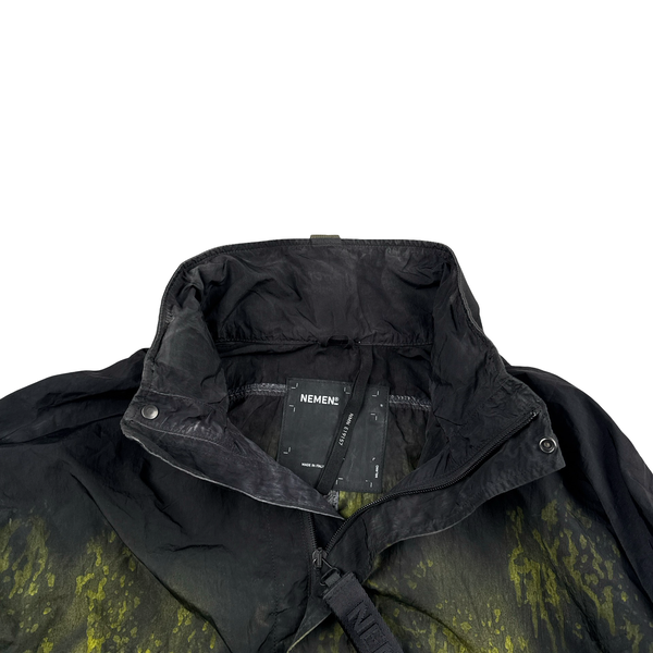 Nemen Tie Dye Zipped Lightweight Nylon Jacket - Medium