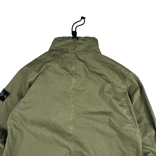 Stone Island 2020 Green Smock Pullover Overshirt - Large