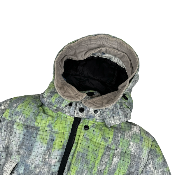 Stone Island 2019 Printed DPM Chine Puffer Shadow Project Jacket - Small