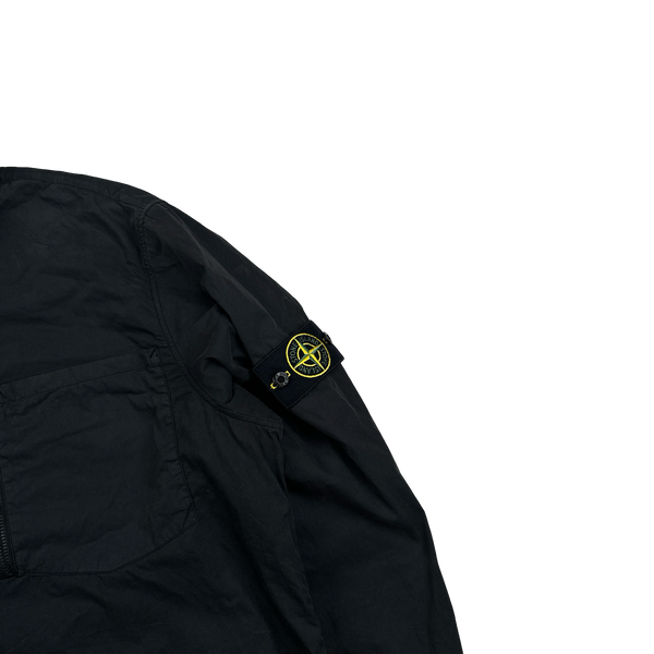 Stone Island 2011 Black Cotton Blend Overshirt - XXL