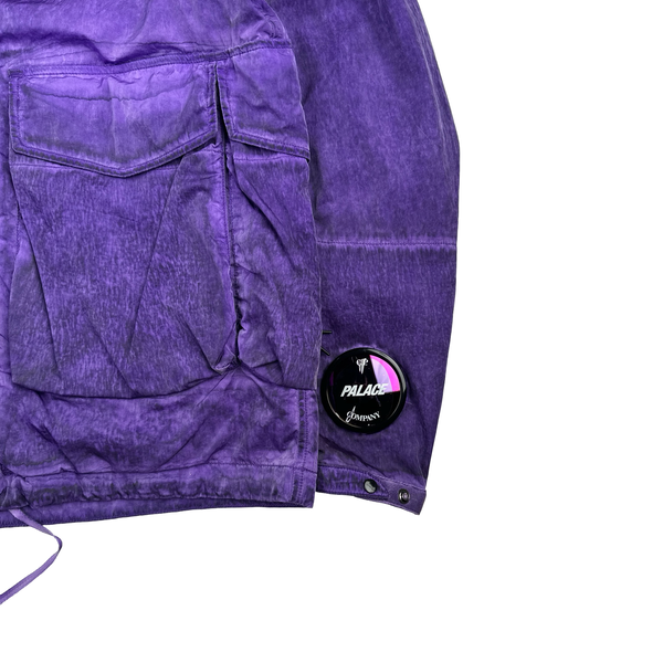 CP Company x Palace Purple Nylon La Mille Goggle Jacket - XS