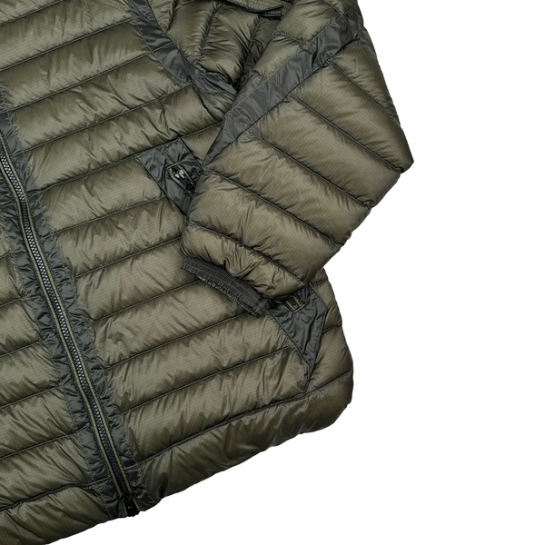 CP Company Khaki DD Shell Puffer Jacket - Medium