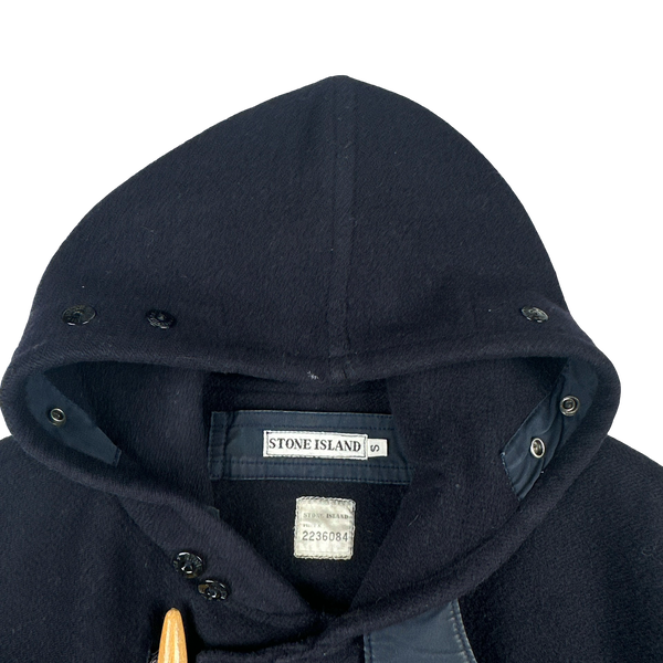 Stone Island 1988 Blue Montgomery Duffle Coat - Small