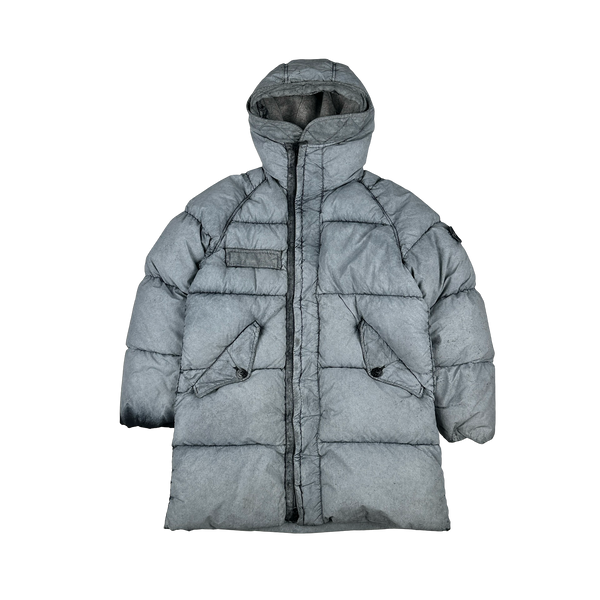 Stone Island 2017 Tela Nylon Down Dust Frost Puffer - Small
